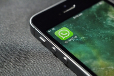 Image of WhatApp on a phone