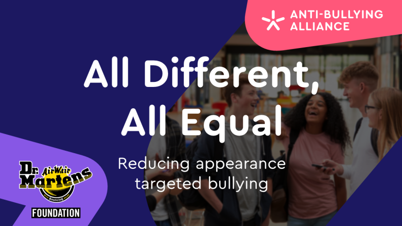 All Different, All Equal: Reducing appearance targeted bullying
