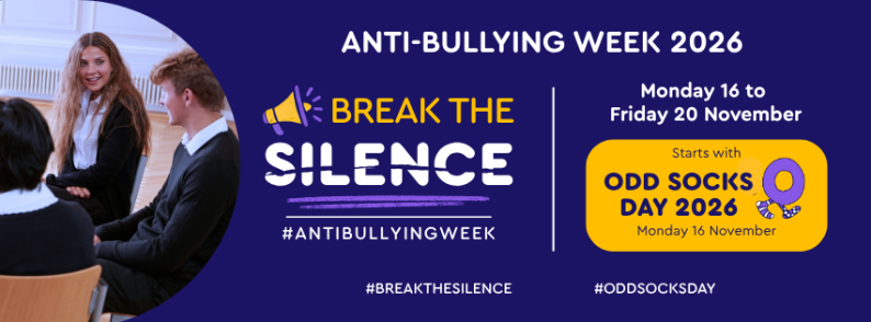 Anti-Bullying Week 2026: Break the Silence logo