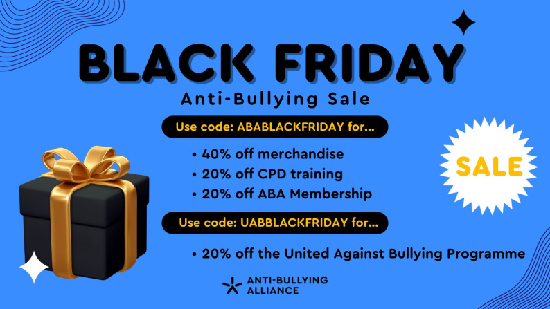 Image promoting ABA's Black Friday deals for 2025