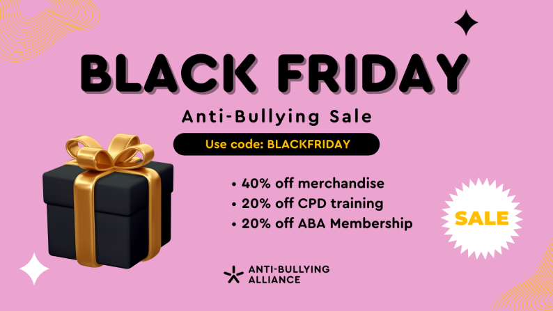 Black Friday Image with promotional codes on it