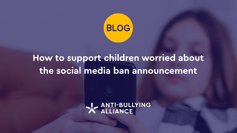 Blog title with image of Young person on phone 