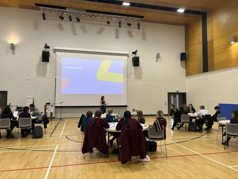 The Young ABA NI meeting in action!