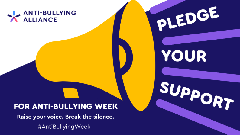 Abti-Bullying Week 2026 - pledge your support