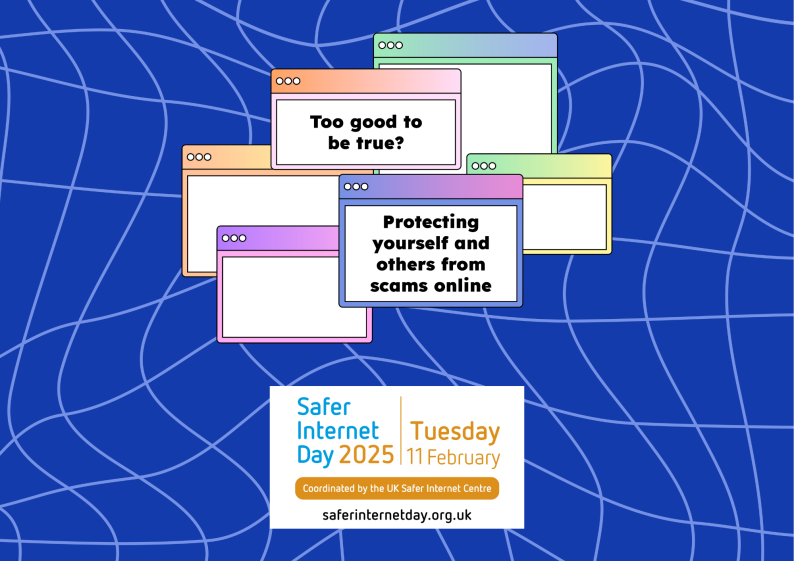 Safer Internet Day 2025 promotional image