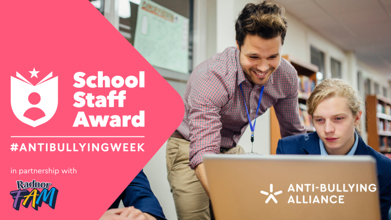 School staff award promotional image