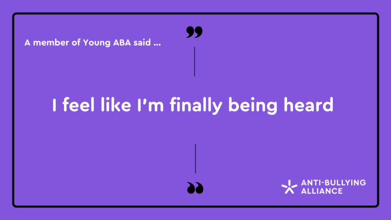 Quote from our Young ABA Group